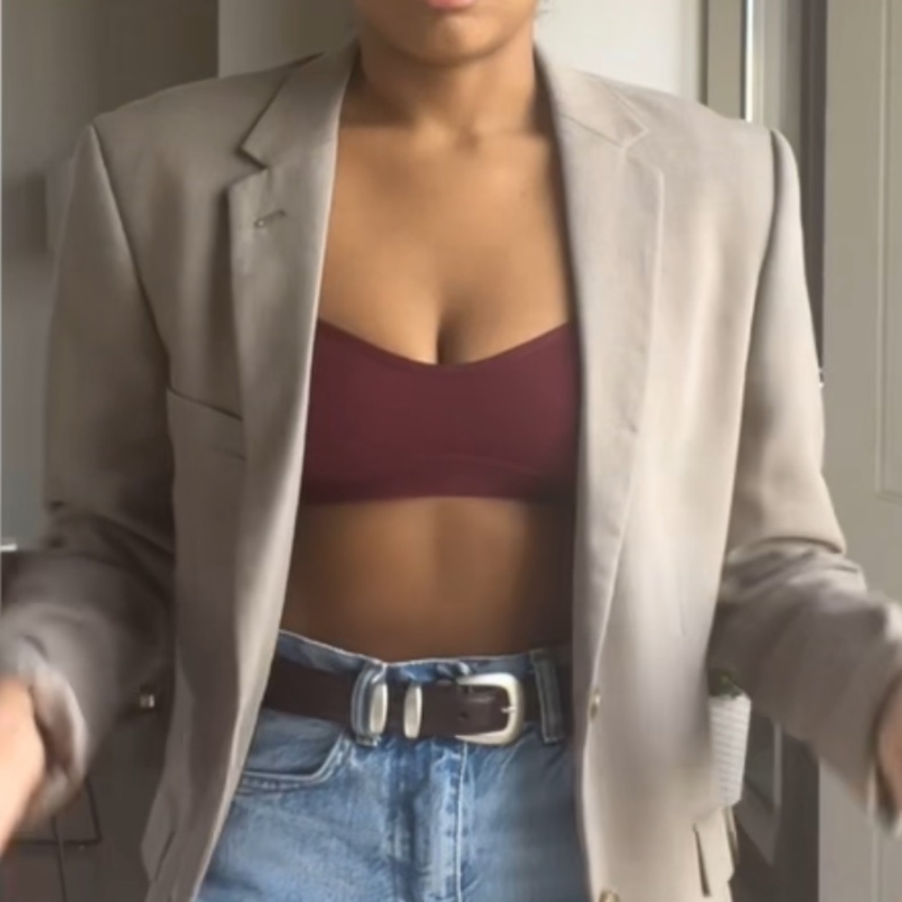 Burgundy Bralette